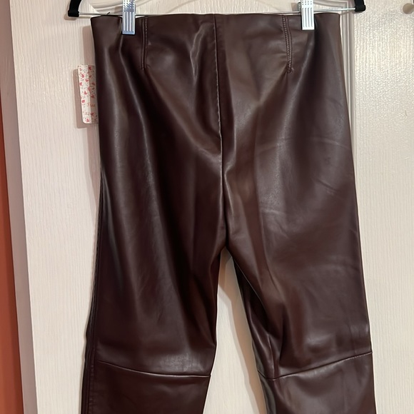 Free people faux leather pant - Picture 9 of 13